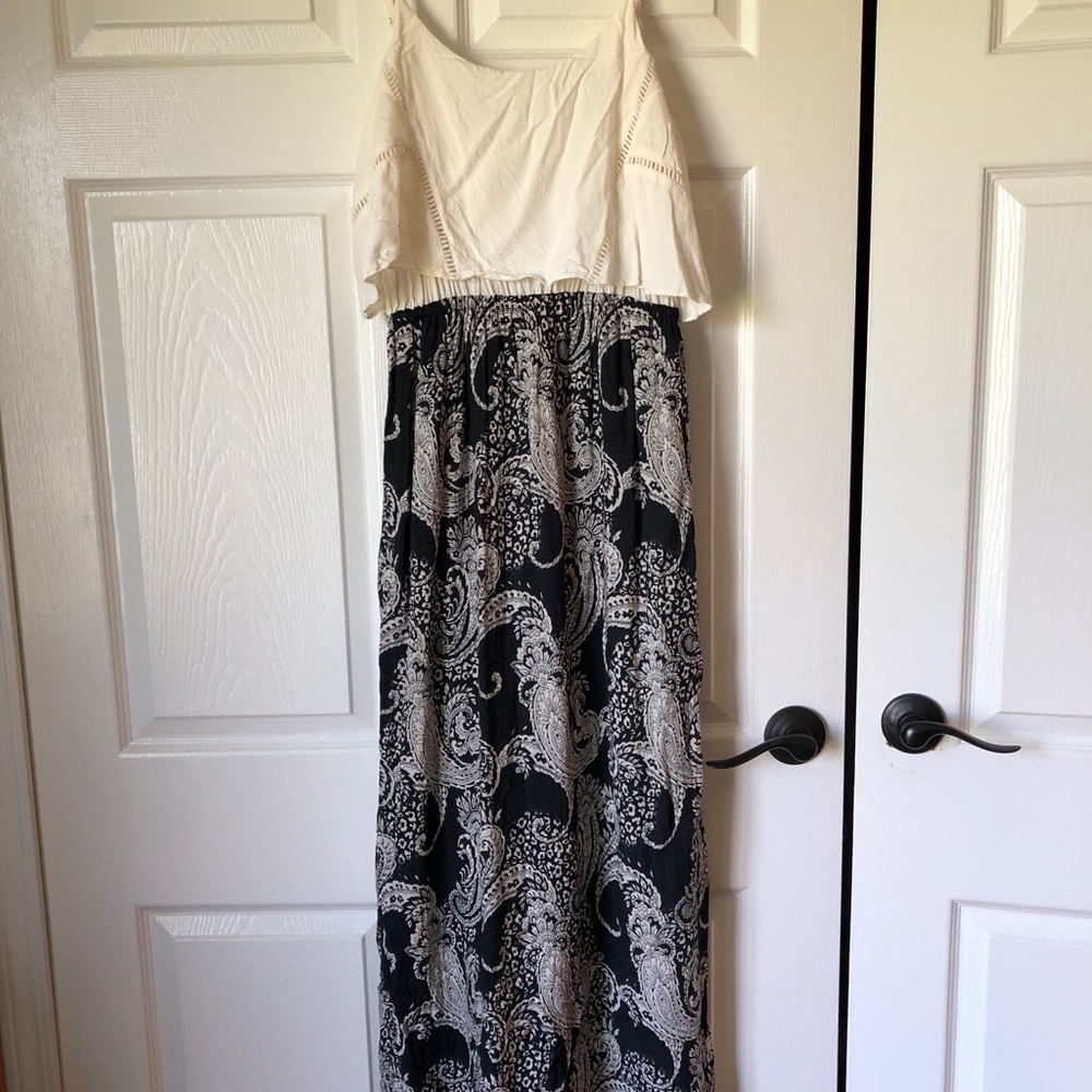 BEAUTIFUL RUFFLED MAXI DRESS